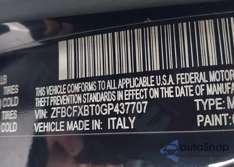 2016 Fiat 500X Easy из США, поврежденный, VIN ZFBCFXBT0GP437707